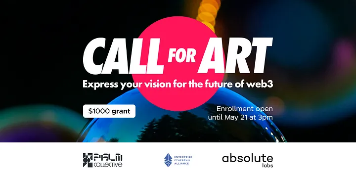 Call-for-Art-Express-Your-Vision-for-Web3-Flyer