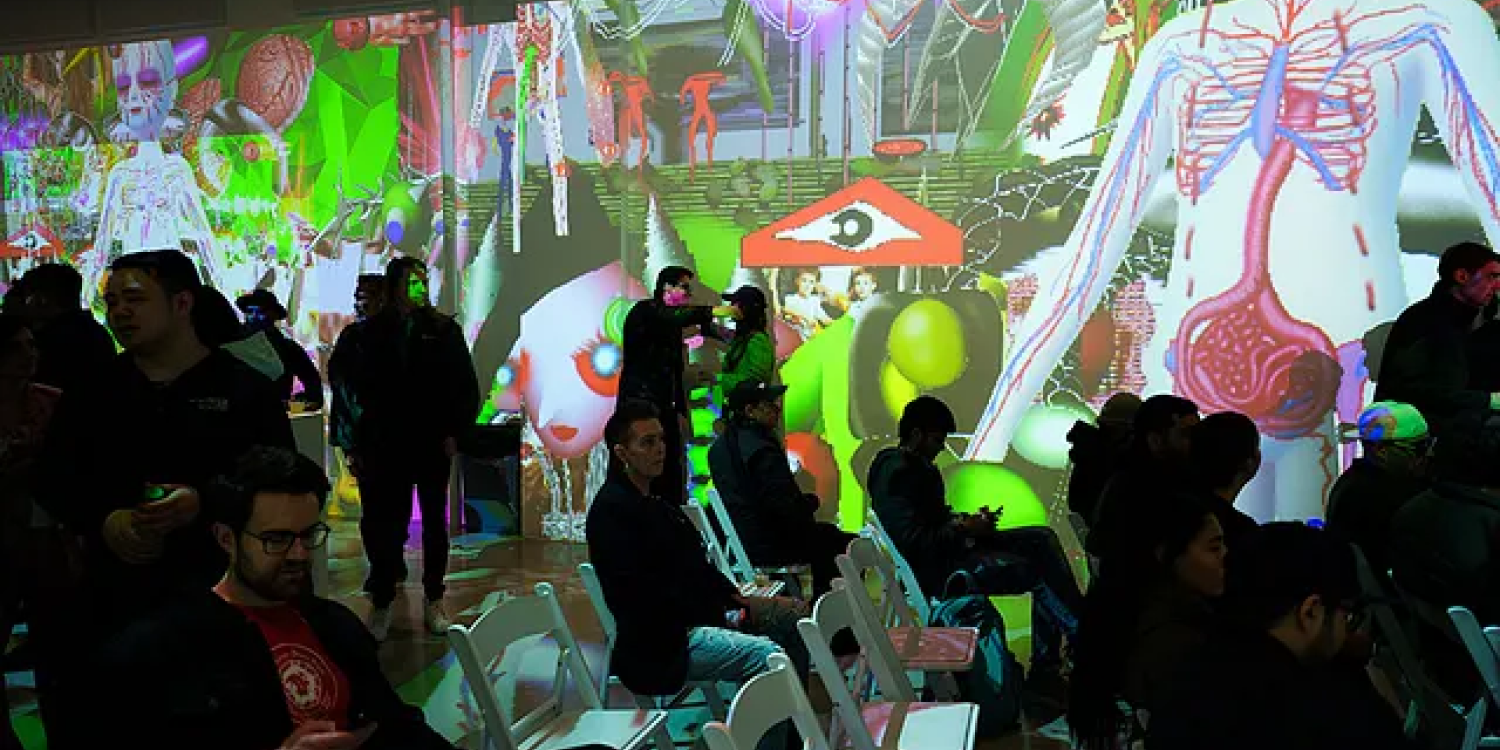 The Call x Digital Art: Egalitarian Utopia at NYC Palm Event